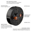 Holdly Lightweight Aluminum Tie Wire Reel Quick-Lock and Release Mechanism,
