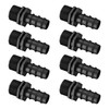 YOKIVE 8 Pcs Drip Irrigation Fittings Hose Nozzle to G3/4