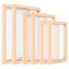 Caydo 6 Pieces 3 Size Wood Silk Screen Printing Frame