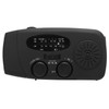 Solar Hand Crank Radio AM FM WB Weather Warning USB