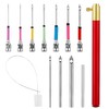 13pcs Punch Needle Kits, Adjustable Punch Needle Tool Embroidery Needles