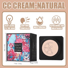 Mushroom Head Air Cushion CC Cream, Mushroom Head Air Cushion Foundation CC Cream, CC Cream Air Cushion Foundation, CC Cream Primer, Mushroom Head Air Cushion CC Cream (Natural Colour)