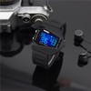 Gosasa Men Sports Military Watches Digital Airplane Shaped LED Colorful