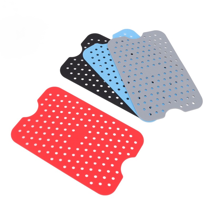 4Pcs Reusable Silicone Air Fryer Liners High Heat Resistance Food