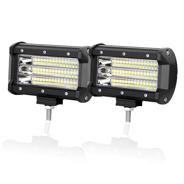 PICAA 2-Piece 5 Inch 135 W LED Work Light, 6000