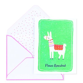 Graphique Christmas Llama Boxed Holiday Cards, Pack of 8 Cards and Envelopes, Cute Christmas Cards