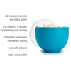 Goodful Silicone Popcorn Popper, Collapsible Hot Air Microwavable Popcorn Maker,