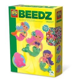 SES Creative 6212" Beedz Mermaid Iron on Beads Craft Set, Mixed, S