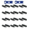 SOLARTRONICS 12 Pairs of Solar Plugs, Male/Female Solar Panel Cable
