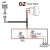 OZ-USA 10ft Power Busbar Wire Harness Kit + OFFROAD Lights