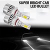 tobenbone 2 PCS 9005/HB3 Car LED Light Replacement, 3800LM 6000K