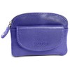 SADDLER Womens Luxurious Real Leather Zip Top Coin Purse |