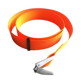 Sharplace Heavy Duty 59" Orange Scuba Diving Diving Spearfishing Weight Belt Webbing Strap with Stainless Steel Buckle