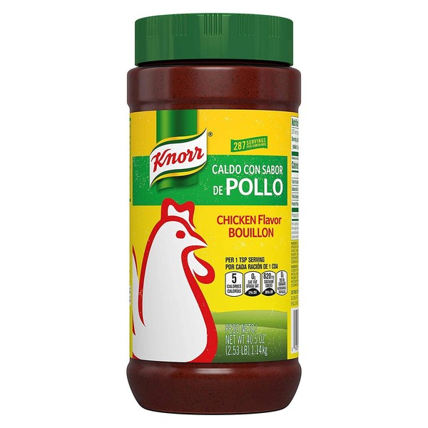 Title Knorr Bouillon, Granulated, Chicken Flavored, 2.53 Pound (Pack of