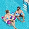 FindUWill 2 Pack Fabric Water Swimming Pool Floats Hammock, XL,