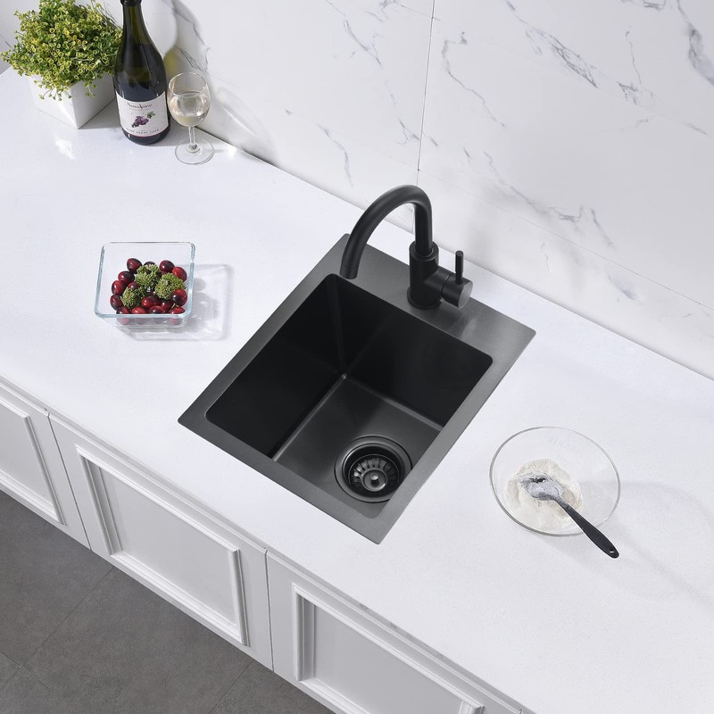 ZDHHT 13 x 15 x 8 Inch Black Drop-In Bar