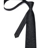 Enlision Men's Ties Black for Wedding Paisley Necktie Formal Business