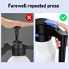 Electric Foam Sprayer with USB Pressurized 1.5L for Home Garden