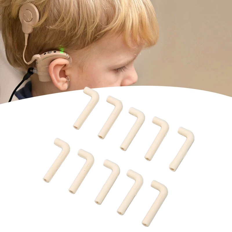 Hearing Aids Tube L Shaped Replacement Hearing Amplifier Receiving Tube