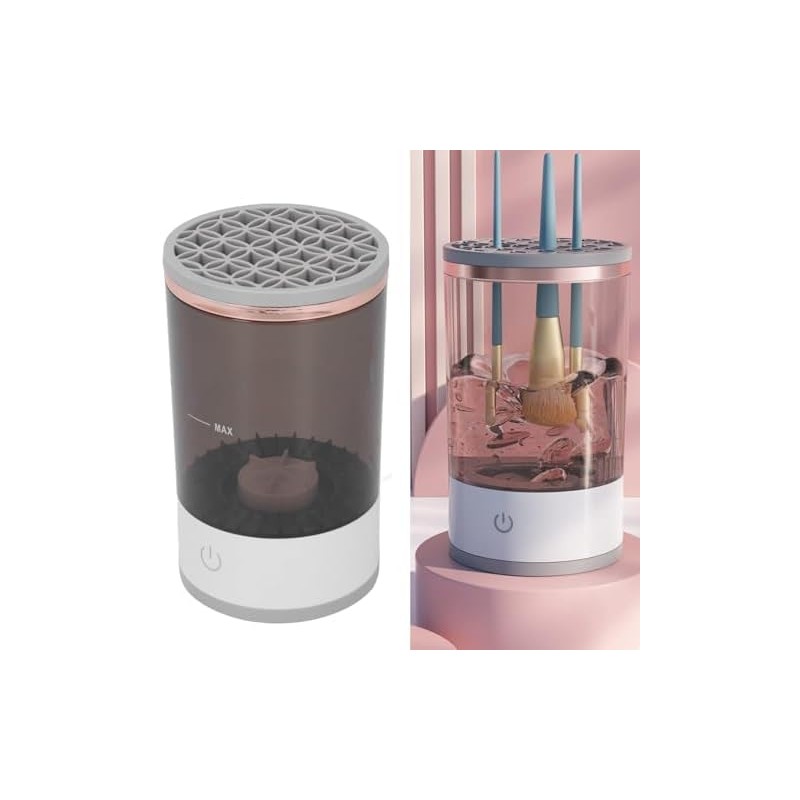 Máquina Limpiadora Automática de Brochas de Maquillaje, Eléctrico para Limpieza