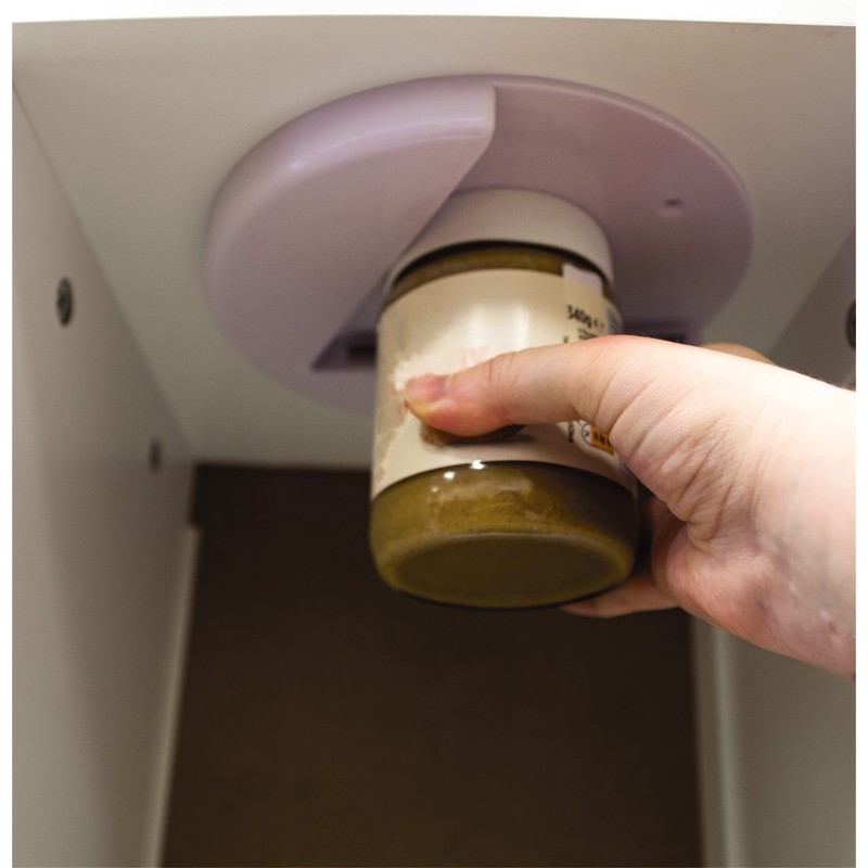 Under Cabinet Lid Opener – Easy to Use Gripping Jar