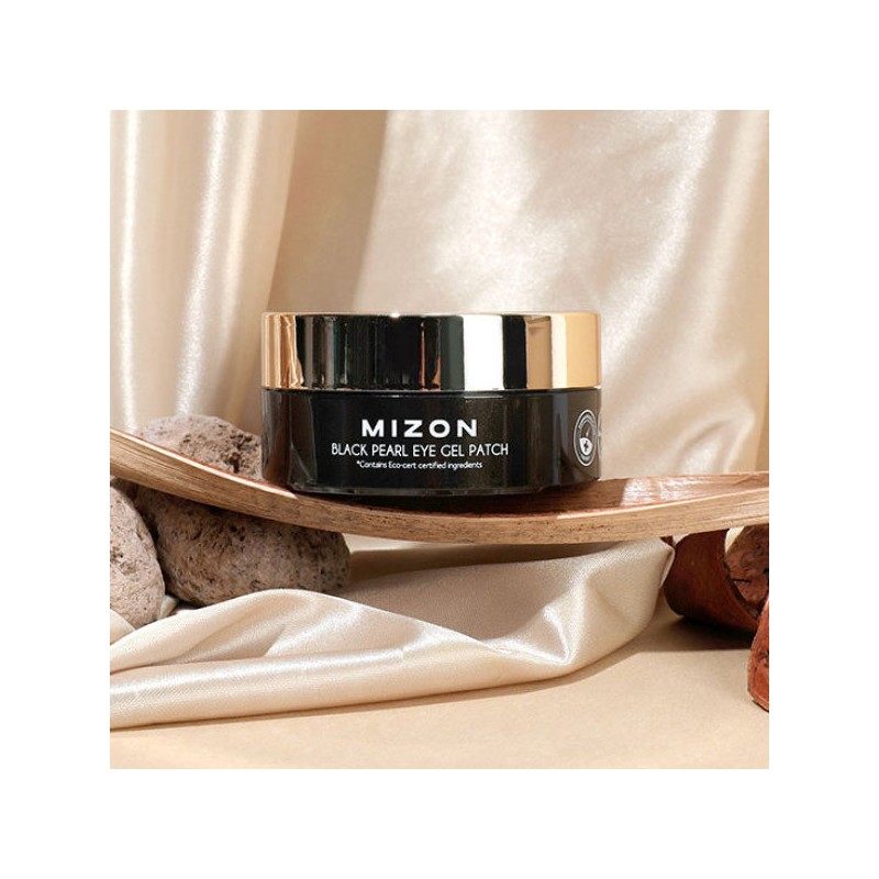Mizon 미즈온 블랙펄 아이 겔 패치 60매 Mizoon Black Pearl