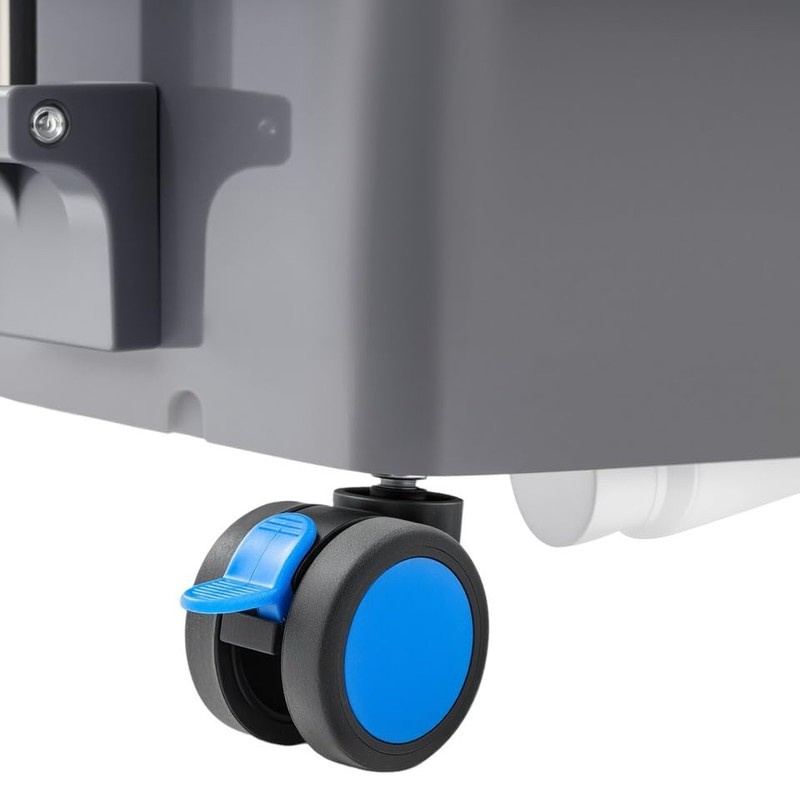 Floor Mop Sink, Freestanding Utility Mop Basin with Retractable Handle