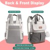 Diaper Bag Backpack,Waterproof Baby Tote Bag,Multifunctional Travel Diaper Backpack with