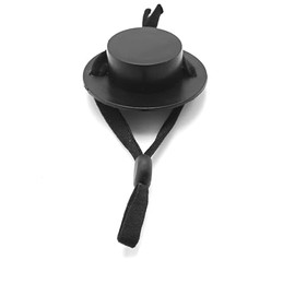 3 Pack Snake Hats for Ball Python with Adjustable Chin Strap Mini Black Top Hat for Corn Snake Hats Pets Snake Decor Snake Accessories for Ball Python