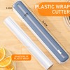 1 X Magnetic Cling Film Cutter with 1 Roll of