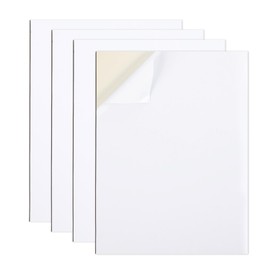 AXELIP Self Stick Mounting Board 8 X 10 inch, for Cross Stitch, Photo Frame Backing （4 Pack）