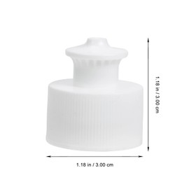 Homoyoyo Push-Pull Replacement Caps, Reusable Bottle Caps, Twisted Lid, Tamper Seal Container Lid, Bottle Caps for