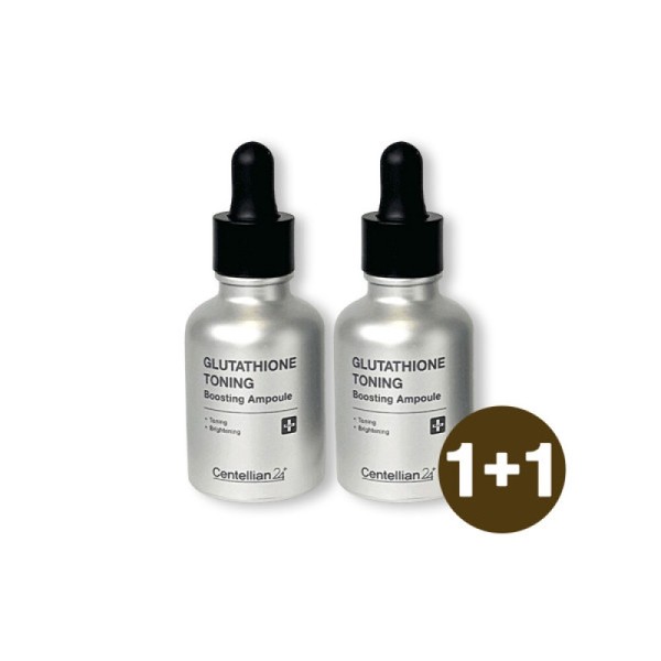 Centellian24 Glutathione Toning Boosting Ampoule 30ml+30ml / 센텔리안24 글루타치온 토닝