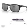 Oakley Sylas OO9448 944803 57MM Matte Black/Prizm Black Rectangular Sunglasses