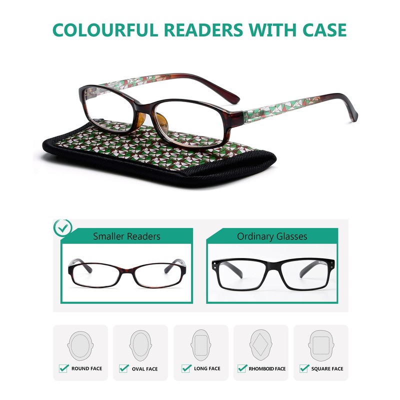Eyekepper Lectores 3 Pack de mujeres gafas de lectura con