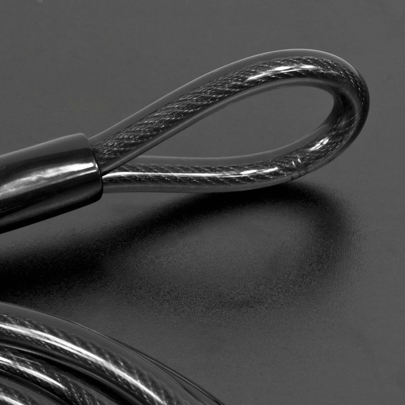 Double Loop Bicycle Cable Lock Long Bike Extender (4.5)
