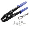 YMYP Wire Rope Crimping Tool, Ferrule Swaging Tool for Aluminum