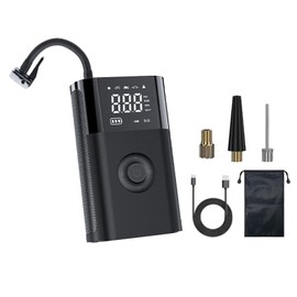 xinyee Cordless Portable Air Compressor Handheld Digital Display Mini Air Pump for for Car Bike Motorcycles Balls