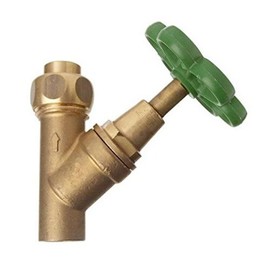CORNAT T570203 15 mm Brass Y-Valve - Clear