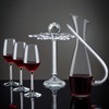 Elegant Desktop Crystal Glass Stemware Rack/Rotate 8 Wine Glass Storage
