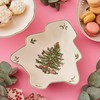 Portmeirion Home & Gifts Christmas Tree Dish Single, Ceramic, Multi-Colour,