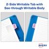 Avery Mini Ultra Tabs, 1 x 1.5, 2-Side Writable, Pastel