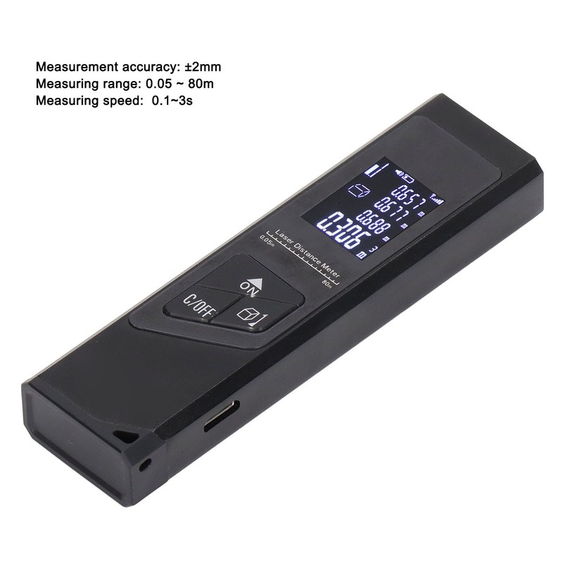Miniature Laser Range Finder Handheld Miniature Portable Distance Meter with