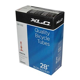 XLC Bicycle Inner Tube 700 x 18/28C 18/28-622/630 SV 32 mm Black 700 x 18/28C