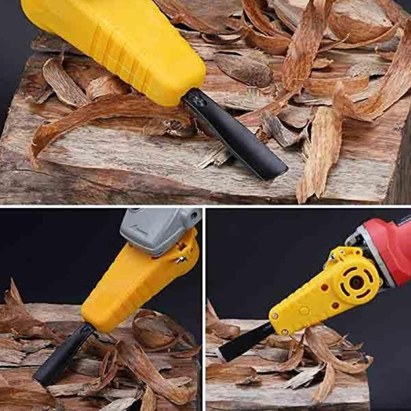Wood Carving Chisel Set Angle Grinder Modification Electric Chisel Tool