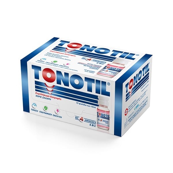 Tonotil Food Supplement Vials 15pcs x 10ml