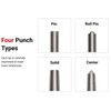TEKTON Punch Set with Walnut Block (18-Piece) | 66564 |