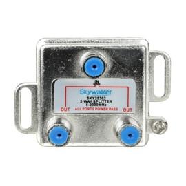 Skywalker Signature Series Vertical 2-Way 5-2300MHz Splitter DC/IR All Port