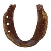 Used Iron Horseshoe Wall Decor - Medium Durable Cast Iron