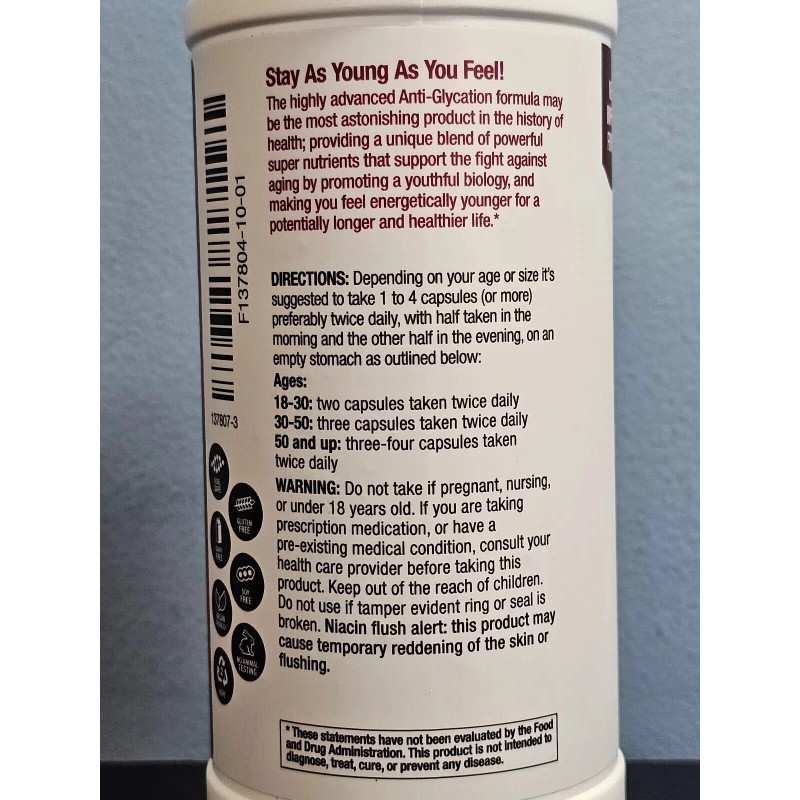 Sisel The A.G.E. AGE Pill Anti-Glycation Extreme 180 Capsules -